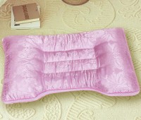 思侬提花磁疗枕 粉色