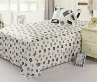 思侬 全棉学生床单 纯棉床上用品 0.9米床 1米床 自由空间